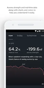 hello aurora: forecast app screenshot 0