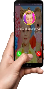 Funny Diana and Roma Fake call screenshot 17