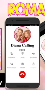 Funny Diana and Roma Fake call screenshot 6
