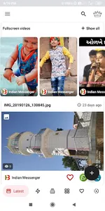 Hello India -Indian Social Med screenshot 0