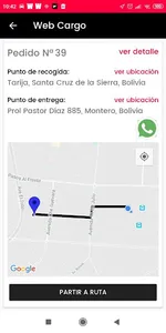 WebCargo Transportista screenshot 4
