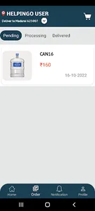 Helpingo User screenshot 1