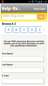 HelpRx Mobile Drug Discounts screenshot 3