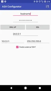 (alpha) ASA Configurator screenshot 0