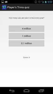 Trivia! screenshot 1