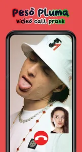Peso Pluma Video Call Prank screenshot 0