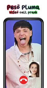 Peso Pluma Video Call Prank screenshot 1