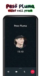 Peso Pluma Video Call Prank screenshot 4