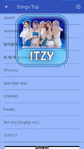 ITZY Songs Offline 90 Music screenshot 1