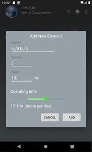 PVS Calc screenshot 1