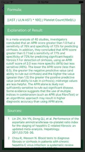 Hepatitis C Score Calculator screenshot 4