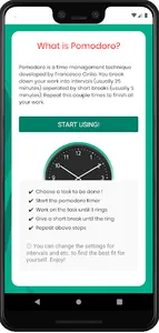 Simple Pomodoro - Tomato Focus screenshot 1