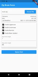 Zip Brute Force screenshot 6