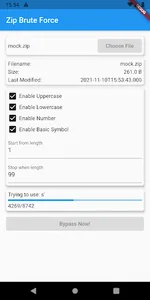 Zip Brute Force screenshot 8