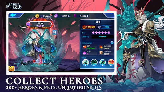 Heroes & Puzzles: Match-3 RPG screenshot 27