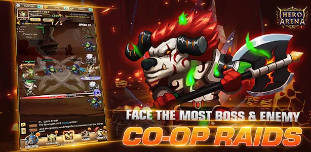 Hero Arena: AFK Battle RPG screenshot 0