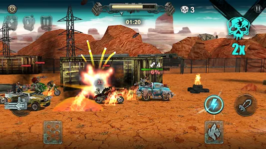 Dead Paradise Car Race Shooter screenshot 13