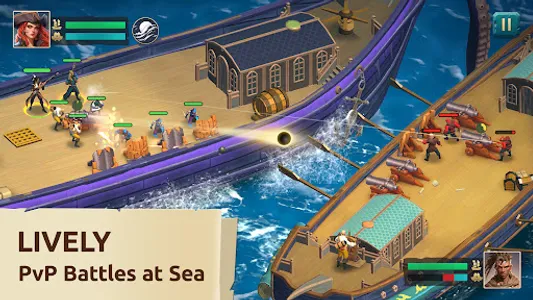 Pirate Ships・Build and Fight screenshot 0