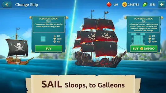 Pirate Ships・Build and Fight screenshot 16