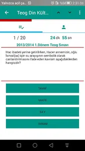 TEOG Din Kültürü screenshot 1