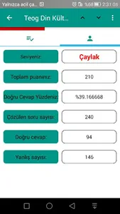 TEOG Din Kültürü screenshot 2