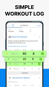 Hevy - Gym Log Workout Tracker screenshot 1