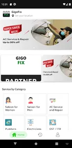 Gigo Fix-Home Service & Beauty screenshot 12