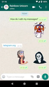 Halloween Horror Stickers - WA screenshot 2