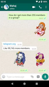 Halloween Horror Stickers - WA screenshot 3