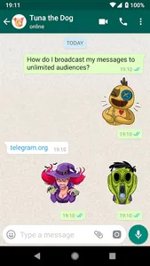 Halloween Horror Stickers - WA screenshot 4
