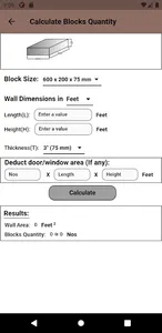 Material Estimator screenshot 2