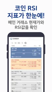 코인봄 - COINBOM 코인 매수 매도 필수 지표 r screenshot 13
