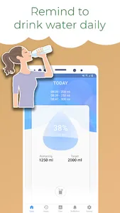 Drink Water Reminder - Alarm,  screenshot 2