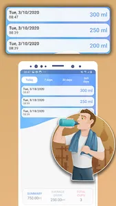 Drink Water Reminder - Alarm,  screenshot 3