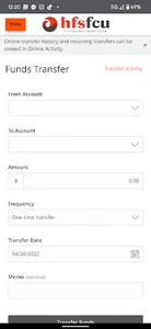 HFS Federal Credit Union screenshot 2