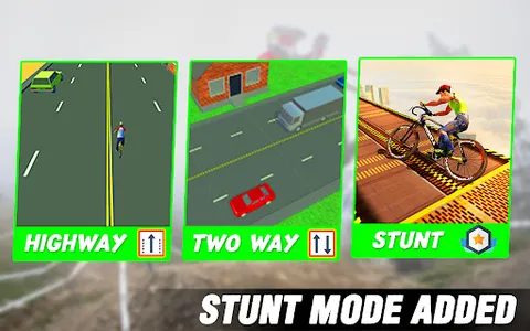 Bicycle Rider Traffic Race 17 screenshot 17