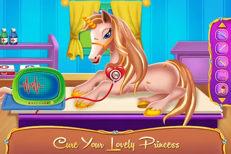 Unicorn Pony Horse Care Game screenshot 12