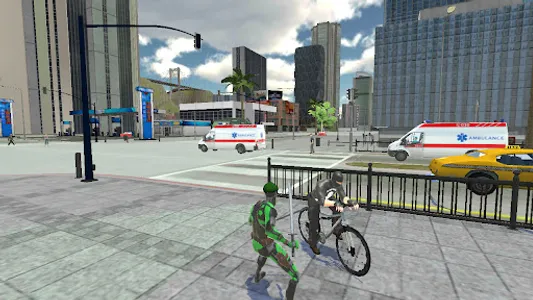 Green Rope Hero: Vegas City screenshot 2