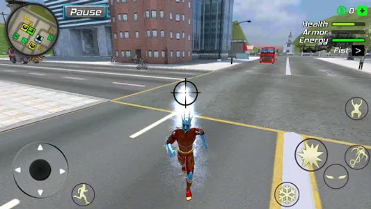 Snow Storm Superhero screenshot 21