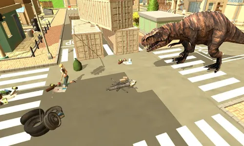 Dinosaur Simulator 2 Dino City screenshot 20