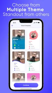 vBiz - Digital Business Card screenshot 2