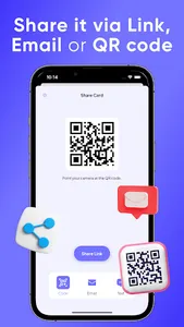 vBiz - Digital Business Card screenshot 3