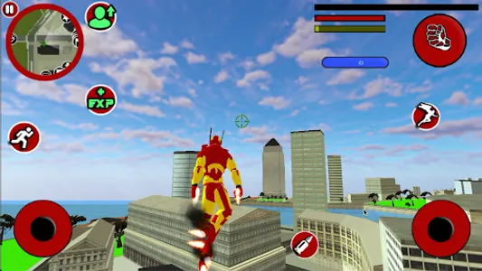 Iron Hero Superhero Fighting screenshot 0