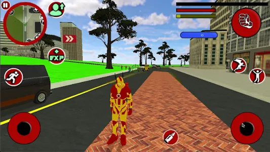 Iron Hero Superhero Fighting screenshot 2