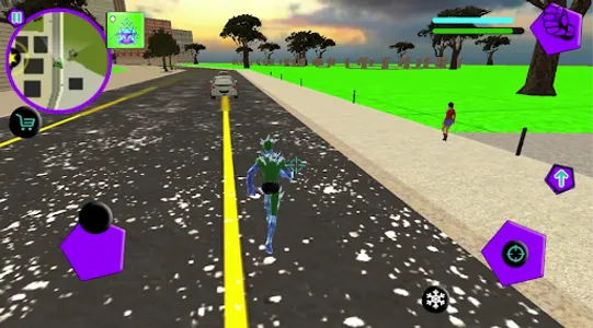 Snow Storm Ice Superhero screenshot 3