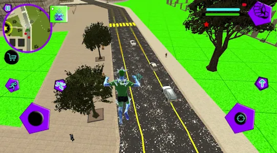 Snow Storm Ice Superhero screenshot 9