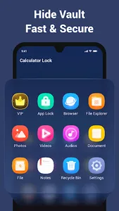 Calculator Lock Photo Vault screenshot 0
