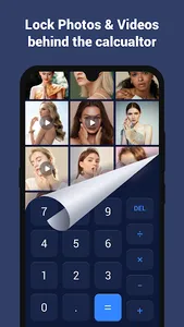 Calculator Lock Photo Vault screenshot 1