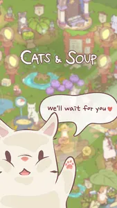 Cats & Soup - Cute Cat Game screenshot 14