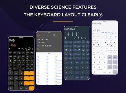 Scientific Calculator He-580 screenshot 4